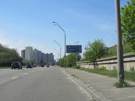 Фото рекламной плоскости по адресу Саперно-Слободская ул., выезд с ул. Киквидзе (АЗС "WOG", "Строительная гильдия", в сторону Московской пл.)