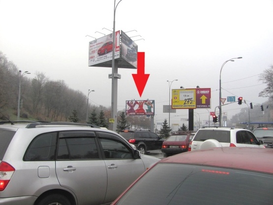 Фото рекламной плоскости по адресу Дружбы Народов бул., пл. Героев ВОВ (АЗС "WOG", АЗС "ANP", Музей истории Вов, сьезд с ул.Лаврской на дул.Дружбы Народов)