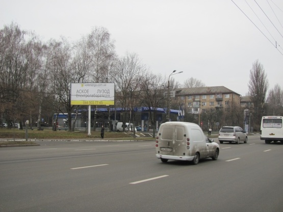 Фото рекламной плоскости по адресу Стеценка ул., 1а АЗС "ANP", по направ. к Интернациональной пл.