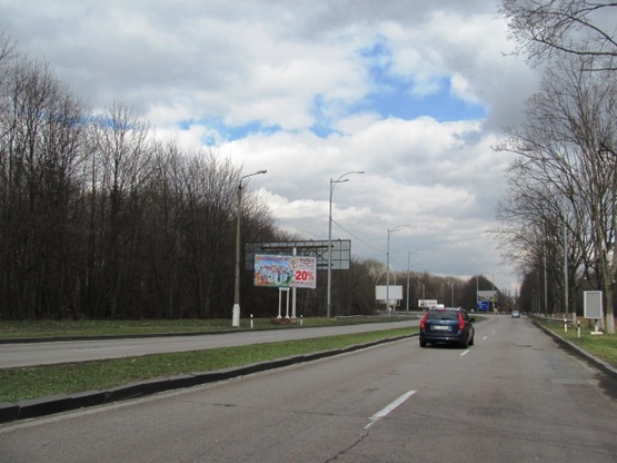 Фото рекламної площини за адресою Дорога из аэропорта "Борисполь",(ландшафный дизайн "Мой Сад"), в направл. Бориспольского шоссе