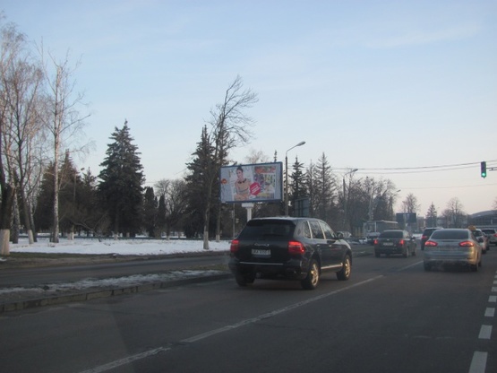 Фото рекламной плоскости по адресу Дорога в аэропорт "Борисполь" возле гостиницы "Boryspil", в направл. Терминала "В"