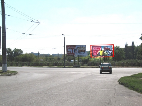 Фото рекламной плоскости по адресу ул. Винниченко, рынок Босфор""