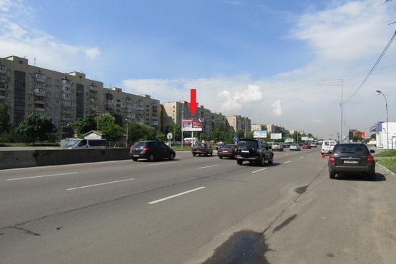 Фото рекламной плоскости по адресу Ватутина Генерала. просп. 30, (АЗС "ОККО",АЗВ "БРСМ-Нафта", в сторону перекрестка  Перова/Ватутина)