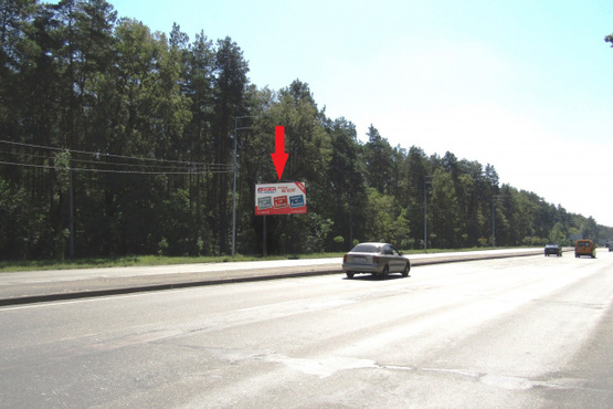 Фото рекламної площини за адресою Городская ул. (АЗС "ANP", "WOG", Novus, Эпицентр, Lavina Mall, Ашан), в напр. ул.Стеценка