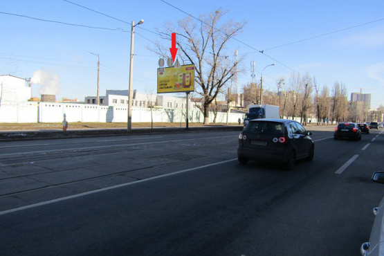 Фото рекламной плоскости по адресу Пражская ул., 12, (АЗС "ОККО", АТБ-маркет, супермаркет "Фора"),в направ. ул. Алматинской
