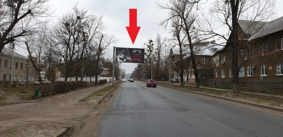 Фото рекламной плоскости по адресу Халтурина ул. 8, в направлении Салтовского шоссе