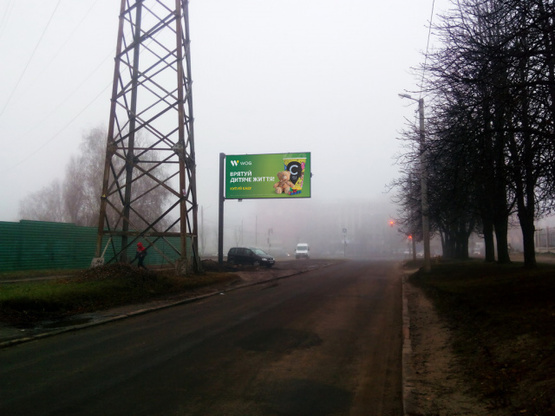 Фото рекламної площини за адресою ул.Энергетическая+ул.Плехановская, направл. к ул.Морозова