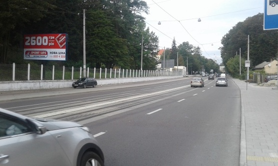 Фото рекламной плоскости по адресу Стуса ул.,бассейн "Динамо"