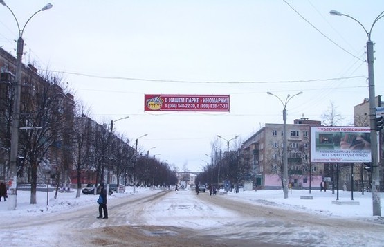 Фото рекламной плоскости по адресу ул. Свободы -Знаменская (Наука)