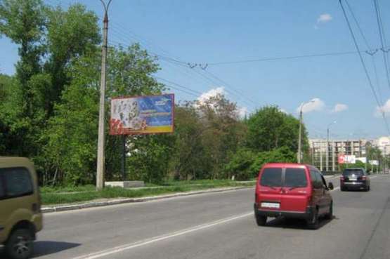 Фото рекламної площини за адресою Свободи вул. - Прибузька вул.