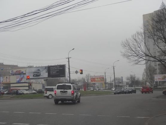 Фото рекламної площини за адресою Космическая ул. - Мандрыковская ул., левая