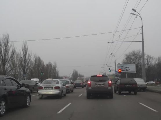 Фото рекламної площини за адресою Запорожское шоссе, 62, супермаркет "Эпицентр", из центра