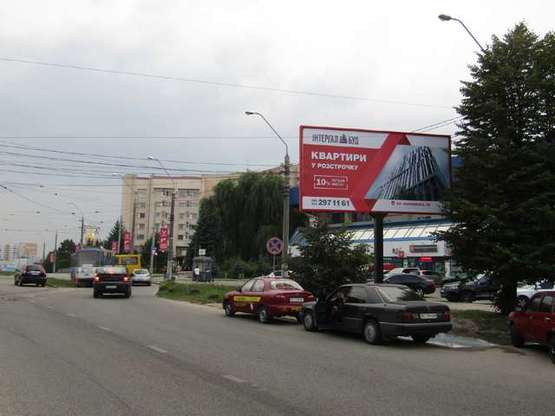 Фото рекламной плоскости по адресу Княгині Ольги вул., 116