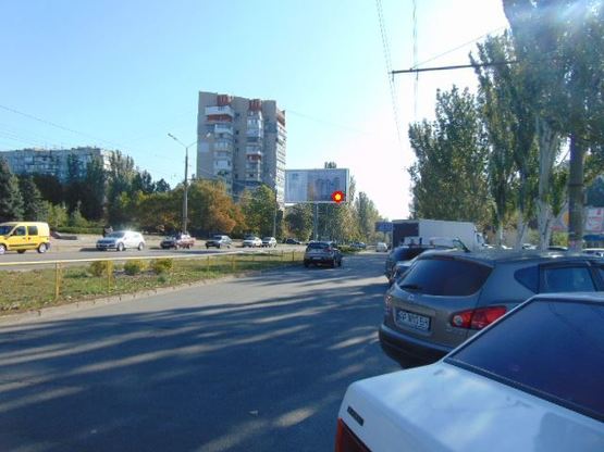 Фото рекламной плоскости по адресу вул.Чумаченко - вул.Ситова, ст.А1 (призматрон с сер сент)