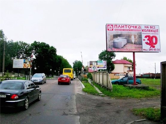 Фото рекламной плоскости по адресу Шевченка вул.