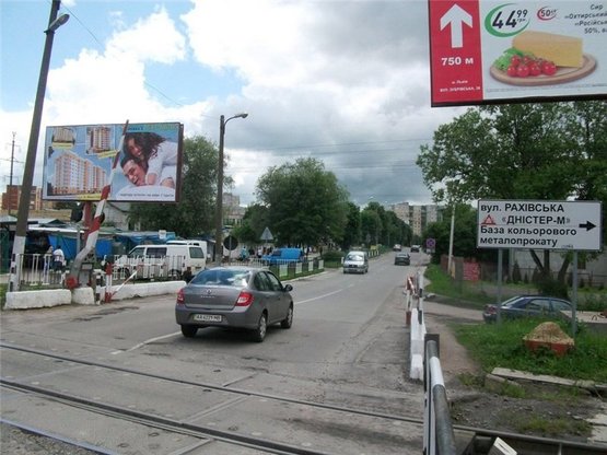 Фото рекламной плоскости по адресу Зелена-зубрівська вул.