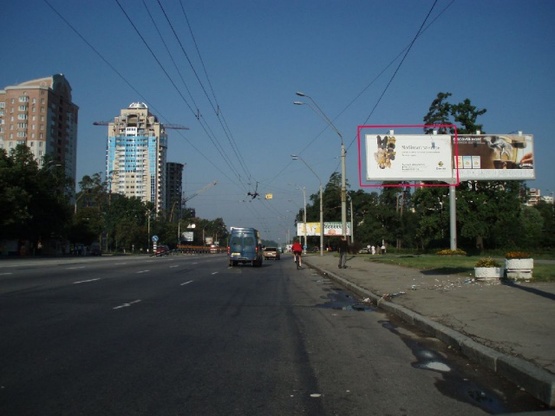 Фото рекламної площини за адресою Перемоги проспект /  Палладіна академіка проспект (шляхопровід)