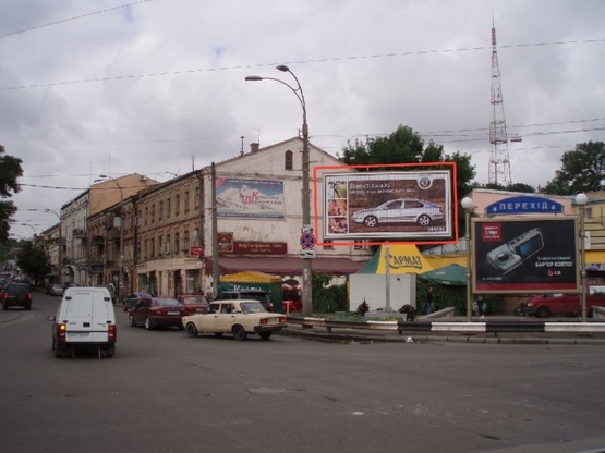Фото рекламної площини за адресою Константиновская /Нижний Вал
