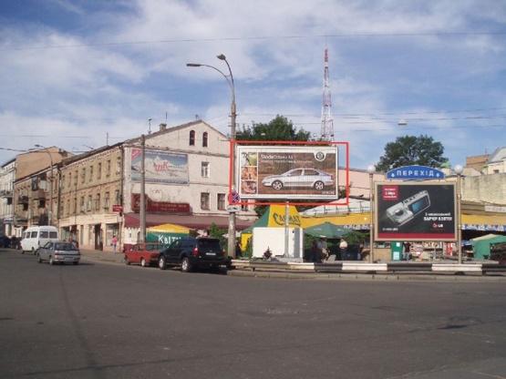 Фото рекламной плоскости по адресу Константиновская /Нижний Вал