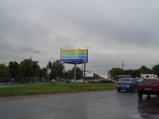 Фото рекламної площини за адресою Стеценка / Туполева , рух до центру міста