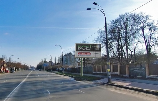 Фото рекламной плоскости по адресу вул. Стеценка (03-1094-01)