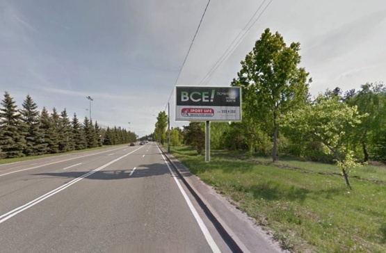 Фото рекламной плоскости по адресу Столичне шосе (04-0545-01)