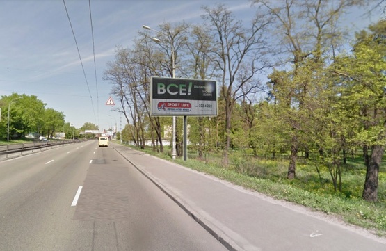 Фото рекламной плоскости по адресу просп. Визволителів (03-0139-01)