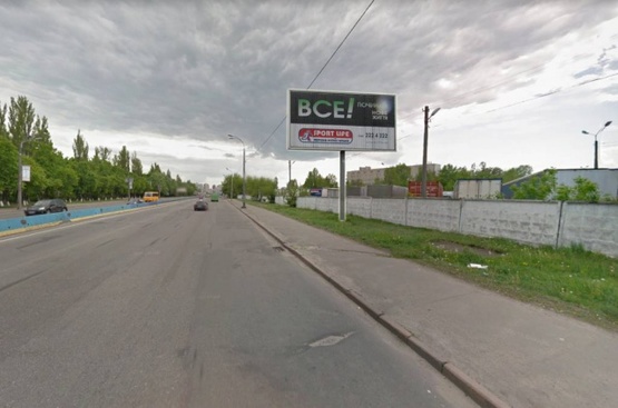 Фото рекламної площини за адресою просп. Академіка Палладіна, 46/2 напроти