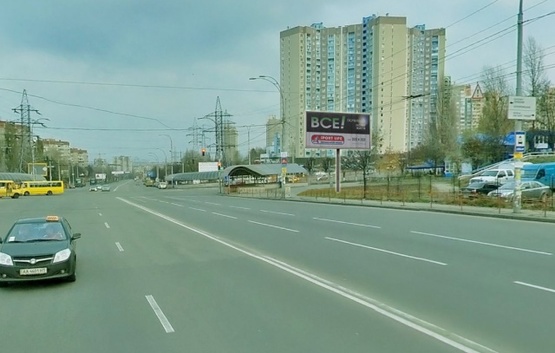 Фото рекламной плоскости по адресу просп. "Правди" / пр. Свободи