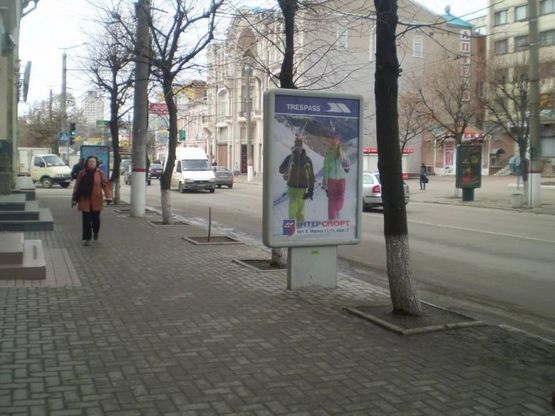 Фото рекламной плоскости по адресу ул. Большая Перспективная