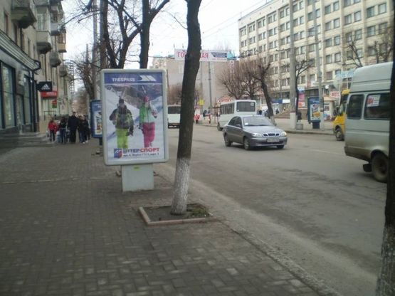 Фото рекламной плоскости по адресу ул. Большая Перспективная