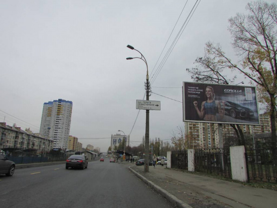 Фото рекламной плоскости по адресу Космонавта Комарова проспект / Героев Севастополя