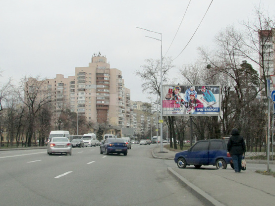 Фото рекламной плоскости по адресу Харківське шосе. 58