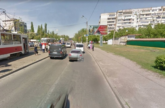 Фото рекламной плоскости по адресу Курнатовського / Петра Запорожця, навпроти Супермаркет "ФОРА"