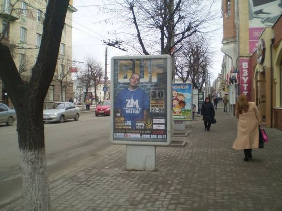 Фото рекламной плоскости по адресу ул. Большая Перспективная