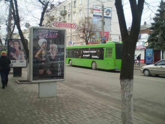 Фото рекламной плоскости по адресу ул. Большая Перспективная