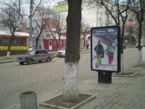 Фото рекламної площини за адресою ул. Большая Перспективная