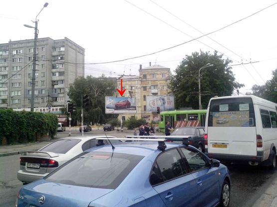 Фото рекламной плоскости по адресу пр. Калинина,1