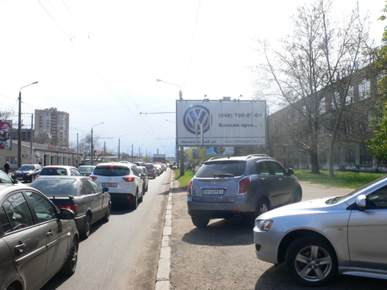 Фото рекламной плоскости по адресу Комарова №10 Промсвязь А3