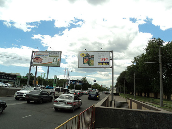 Фото рекламной плоскости по адресу Люстдорфская дорога № 5/2 (напр-в) А2