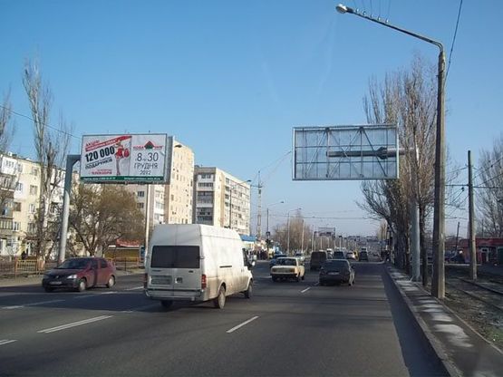 Фото рекламной плоскости по адресу Николаевская дорога №168/2 А1