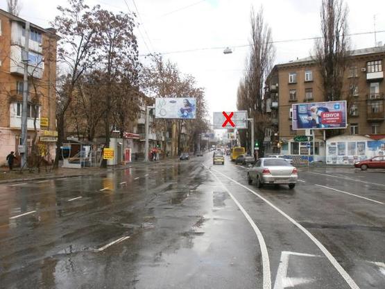 Фото рекламной плоскости по адресу Среднефонтанская ул. напротив №34 А1