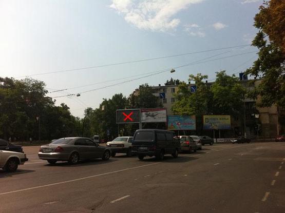 Фото рекламной плоскости по адресу Среднефонтанская пл-дь Фонтанская дор.№4а левая А1