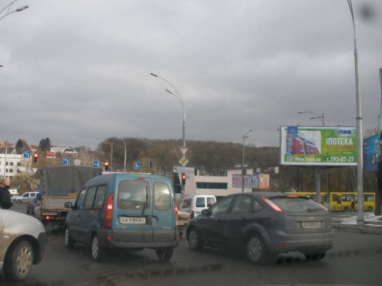 Фото рекламной плоскости по адресу Голосеевская площадь / Васильковская