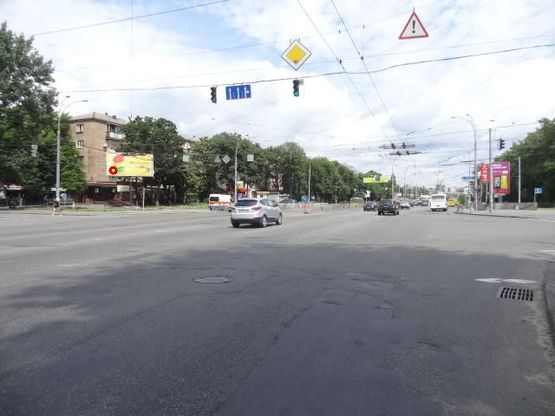 Фото рекламної площини за адресою Телиги ул.  - Дoрoгoжицкая ул. к Петровке