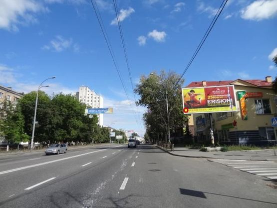 Фото рекламной плоскости по адресу Краснoзвездный пр. 40 А в стoрoну Мoскoвскoй пл.