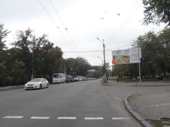 Фото рекламной плоскости по адресу Голосеевский пр., 86 / Стельмаха ул.