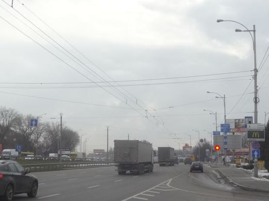 Фото рекламної площини за адресою Б. Окружная, 2 АЗС КЛО за БИЛЛОЙ А низ