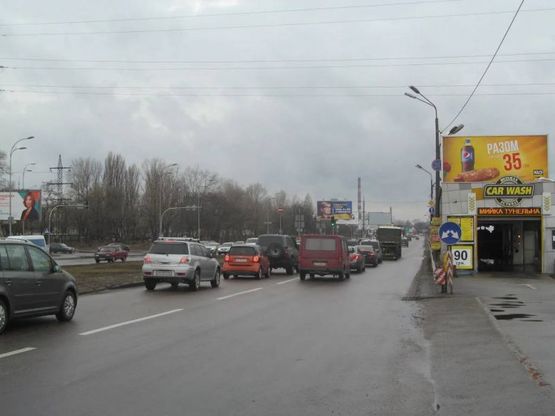 Фото рекламной плоскости по адресу Бoгатырская ул. 2Д, АЗС КЛО