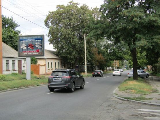 Фото рекламної площини за адресою m043A,вул. Січових Стрільців, 70 - вул. Михайла Драгоманова